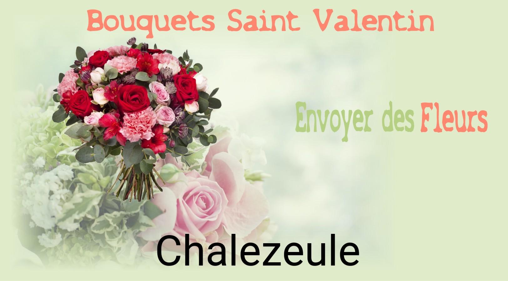 Roses de Saint-Valentin livrées à Chalezeule
